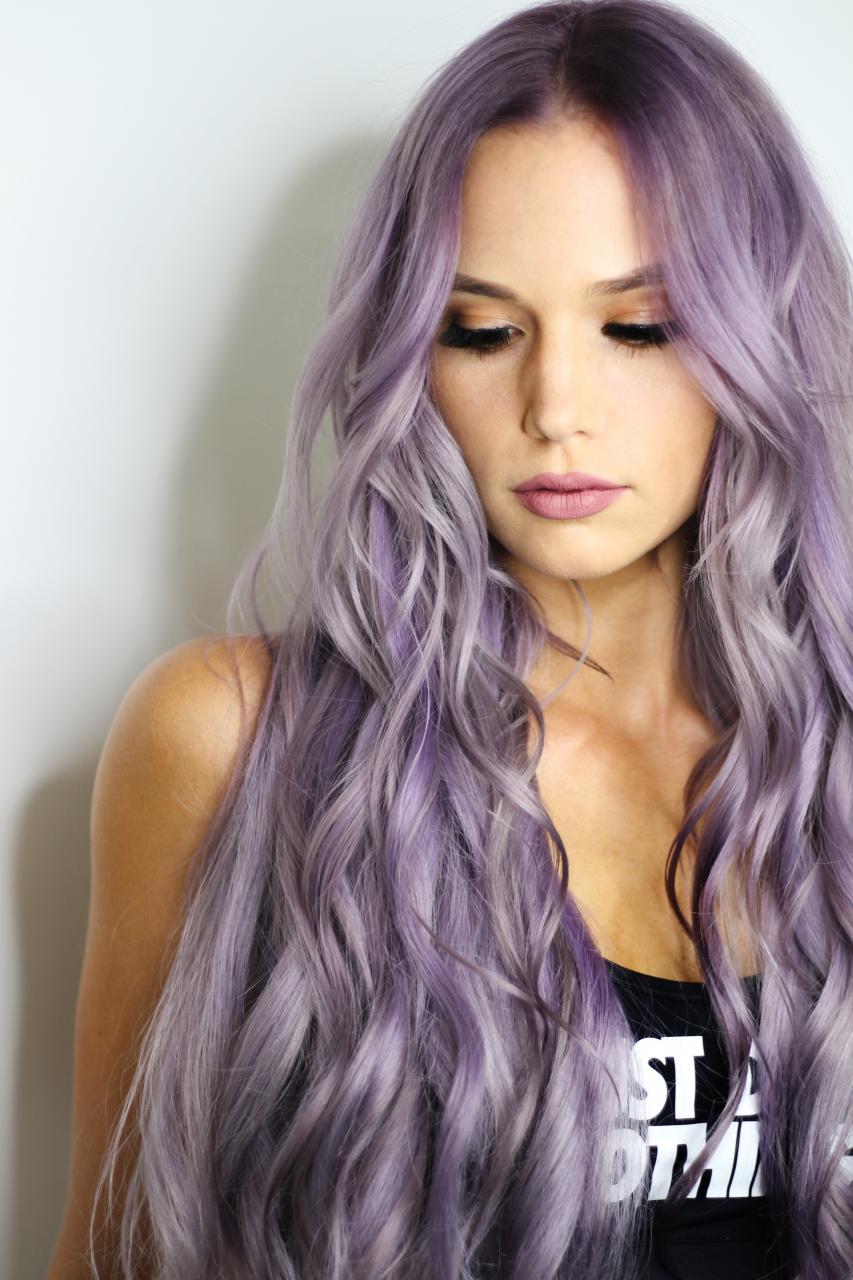 16 mẫu tóc màu tím đẹp trẻ trung mà bạn có thể tham khảo