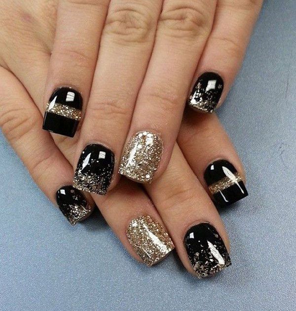 Khám phá những mẫu nail màu đen mới nhất năm